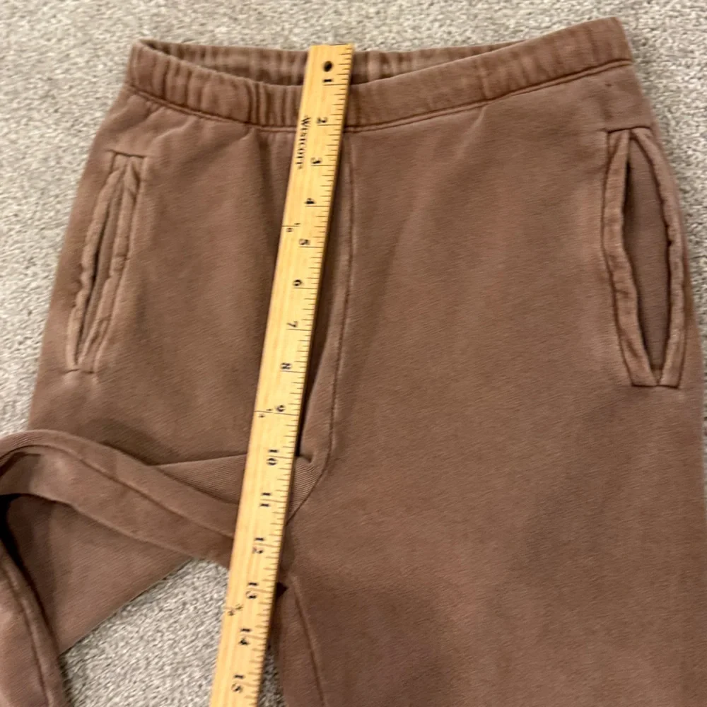 Joah Brown EMPIRE JOGGER in COCOA FRENCH TERRY cotton size XS/Small - Picture 9 of 12